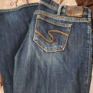 Silver jeans
